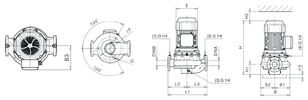 پمپ سیرکولاتور خطی ورتکس